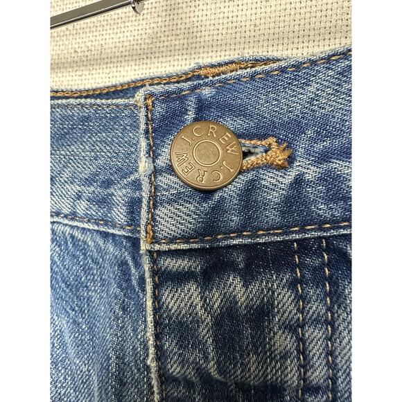 J.Crew Jeans Womens 27T High Rise Straight Blue Premium Edition Pockets NWT - Picture 6 of 16